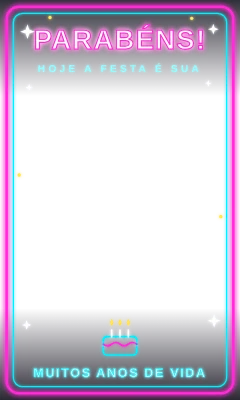 Moldura Neon